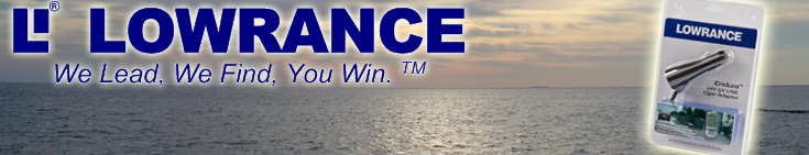 Lowrance Endura Zigarettenanz&uuml;nder Stromkabel Banner