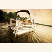 Minn Kota E-Drive am grossem Boot