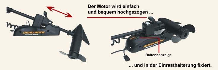 Einrasthalterung beim Powerdrive V2