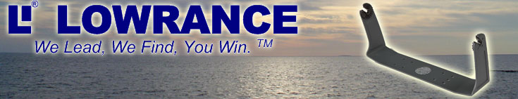 Lowrance Montagebuegel f&uuml;r HDS Ger&auml;te Banner
