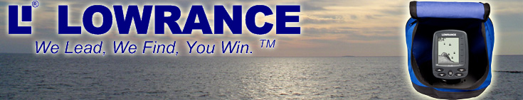Lowrance X-4 Portable Banner