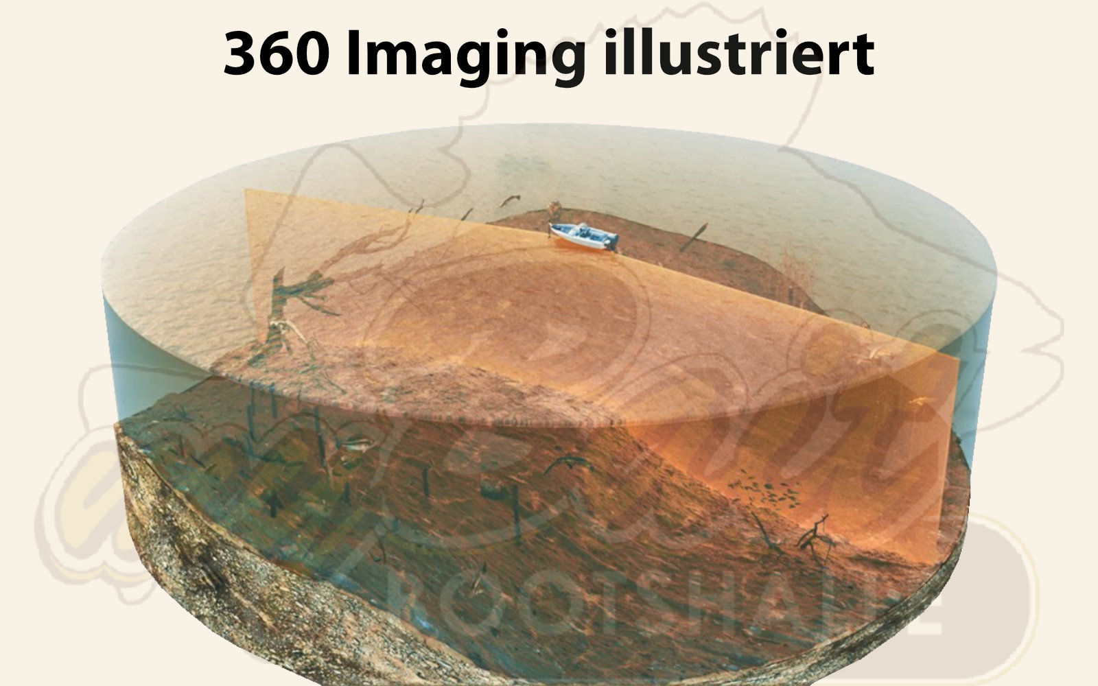 Funktionsweise des 360 Imaging illustriert