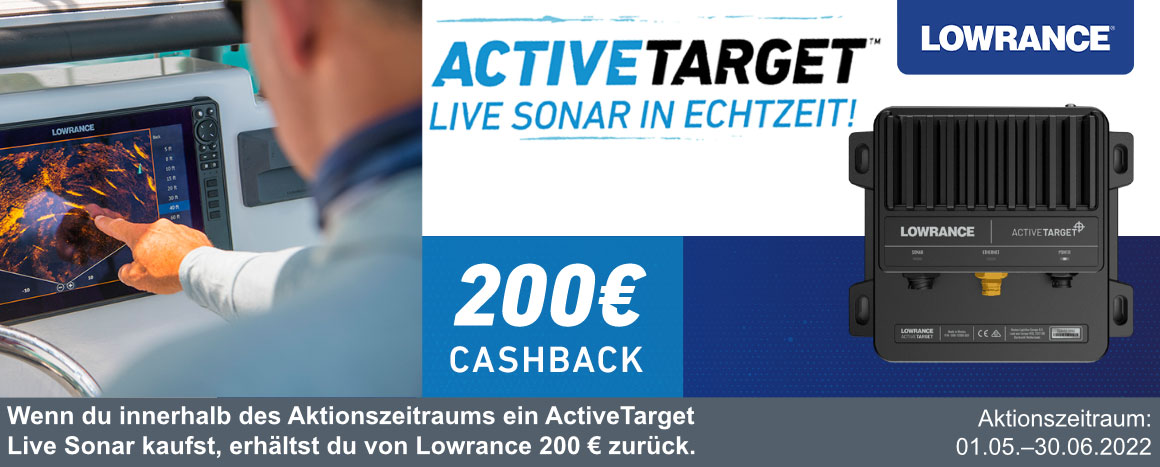 Lowrance ActiveTarget Live Sonar Cashback