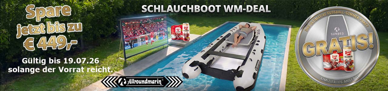Allroundmarin Poker Ultra Schlauchboot Aktion Banner