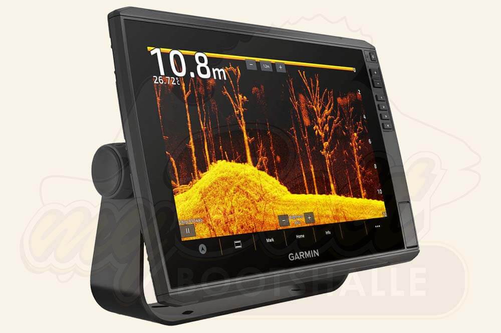 Das Garmin ECHOMAP Ultra 2 122sv mit hochauflösendem Sonar