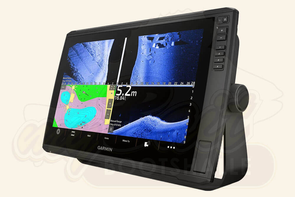 Das Garmin ECHOMAP Ultra 2 162sv mit hochauflösendem Sonar