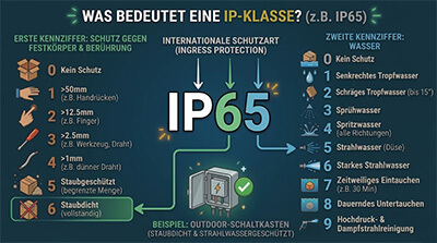 Infografik IP-Klassen
