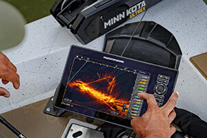 Humminbird MEGA Live 2 Sonarbild Humminbird MEGA Live 2 Sonarbild
