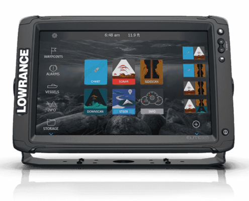 Fischfinder mit Touchscreen und Karten