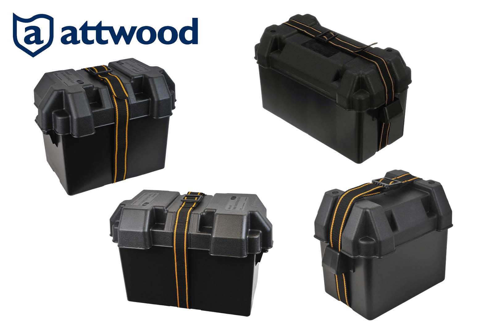 Attwood PowerGuard Batteriekasten mit Gurtband