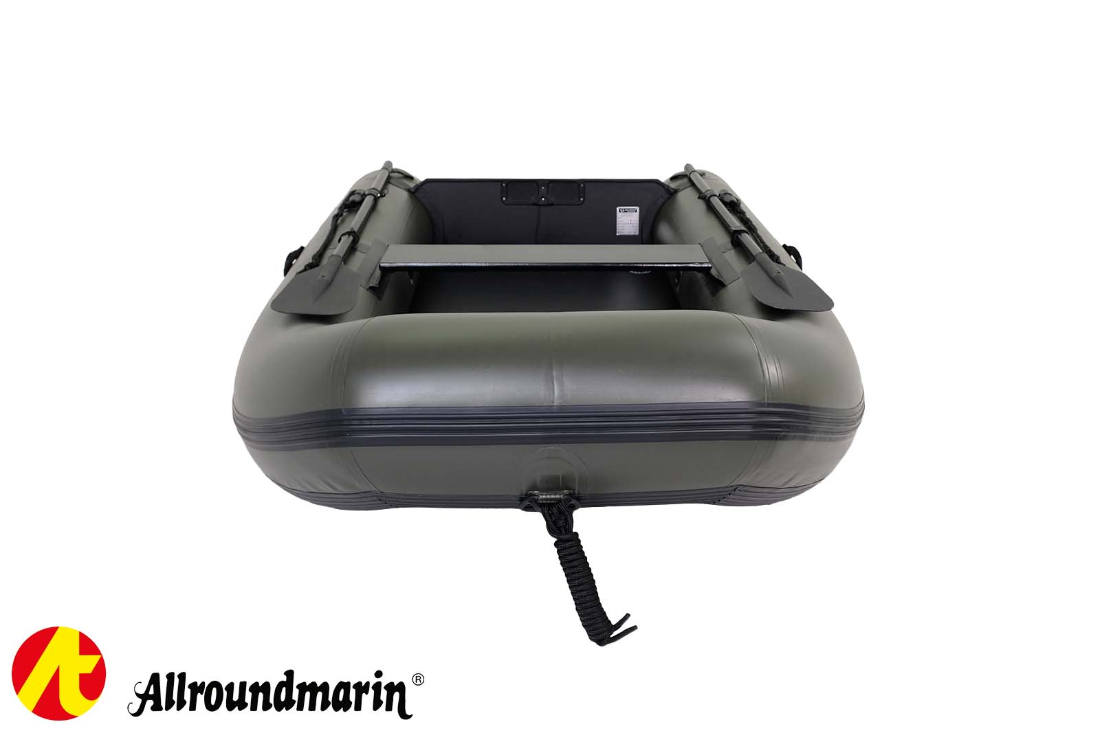 Allroundmarin Scout Schlauchboot 240 mit Luftboden Bugansicht