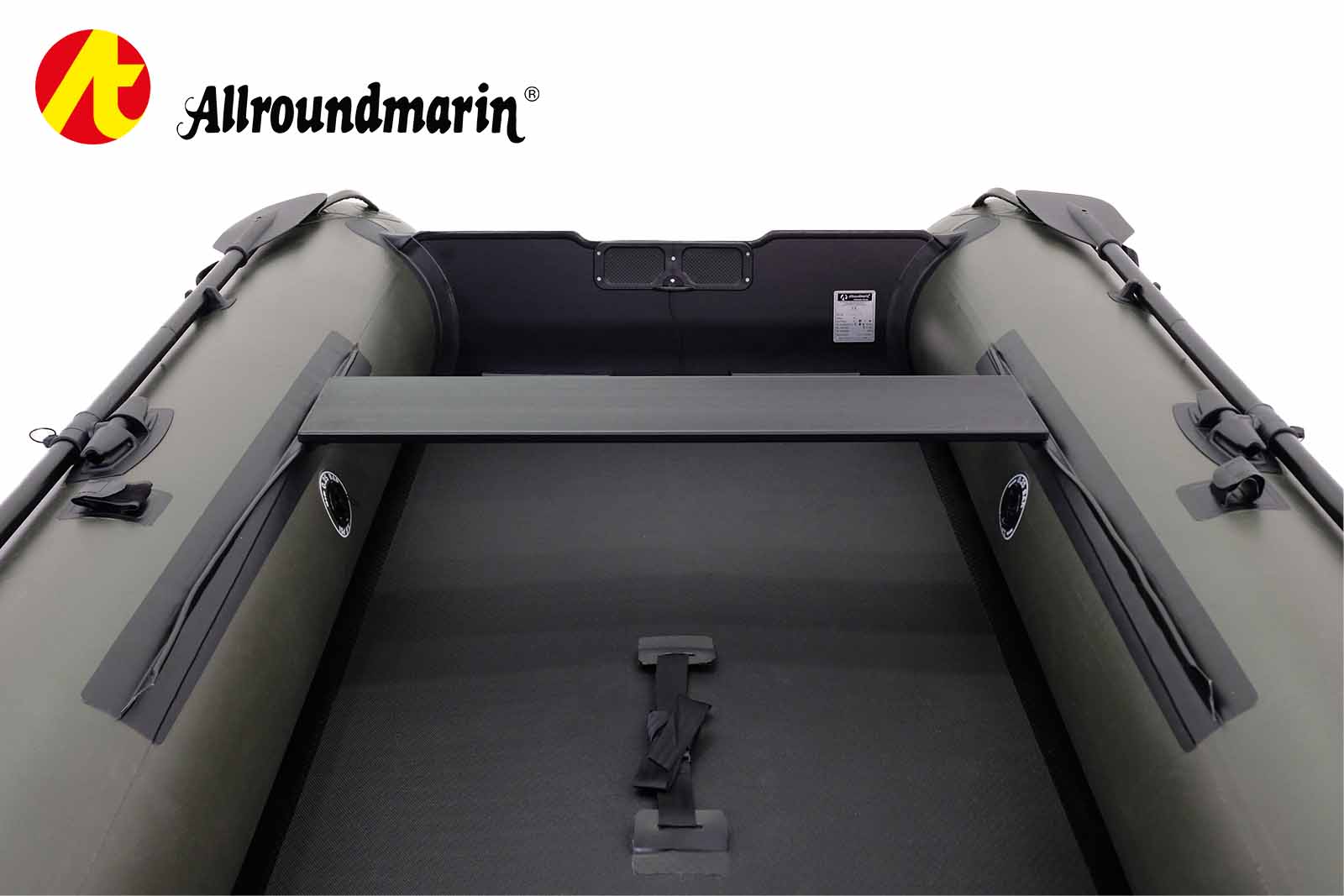 Allroundmarin Xtream Schlauchboot 305 mit Luftboden Innenansicht