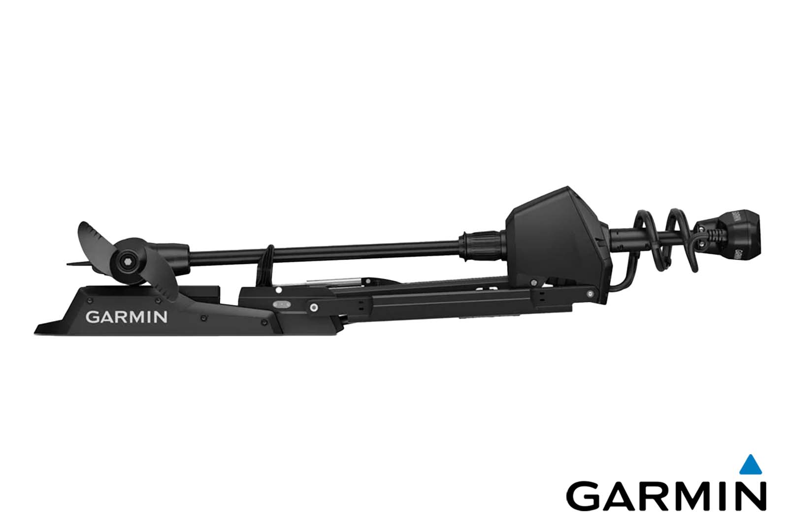 Garmin Force Pro Elektro-Bootsmotor eingeklappt