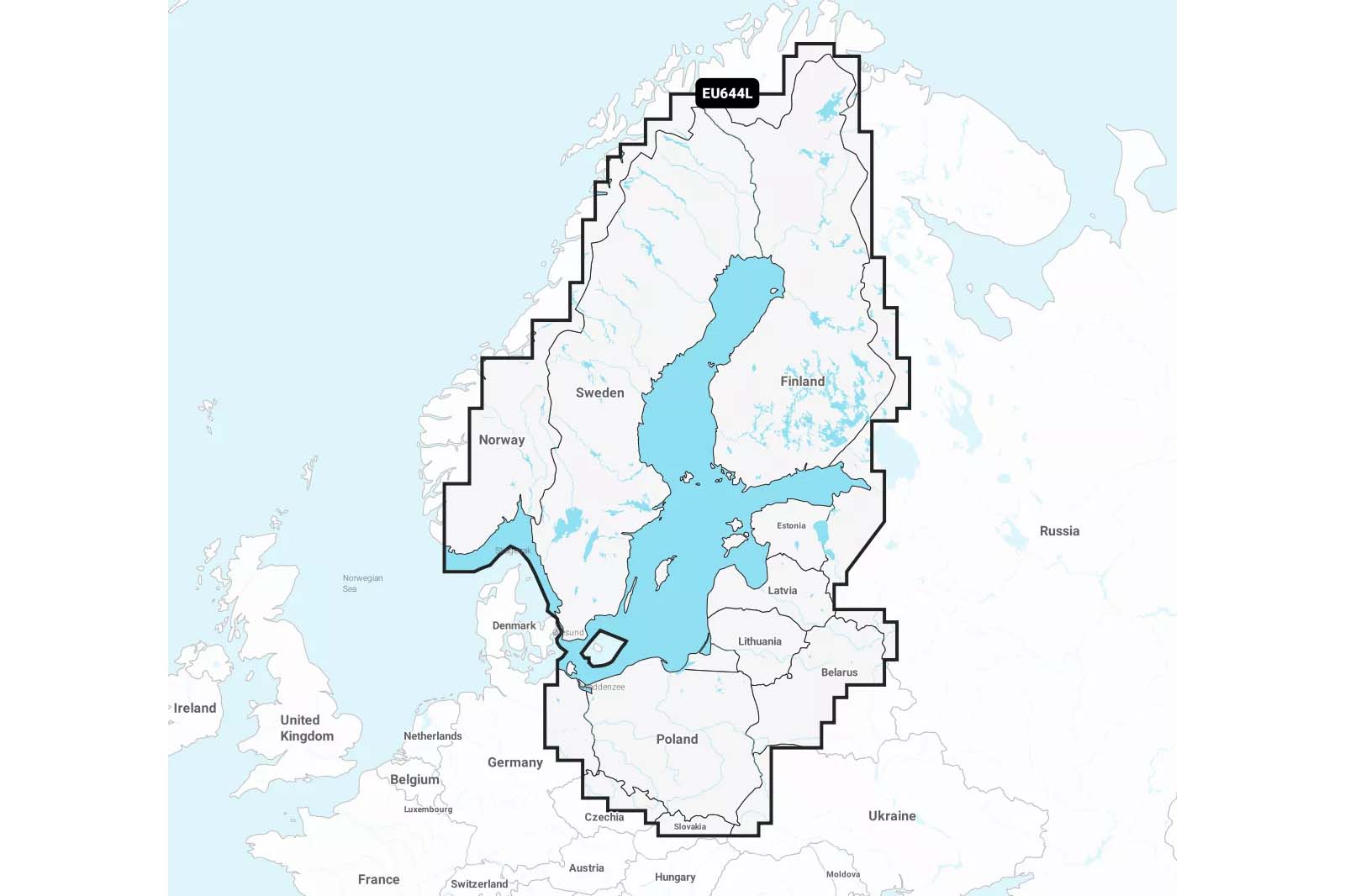 Garmin Navionics Plus Seekarte