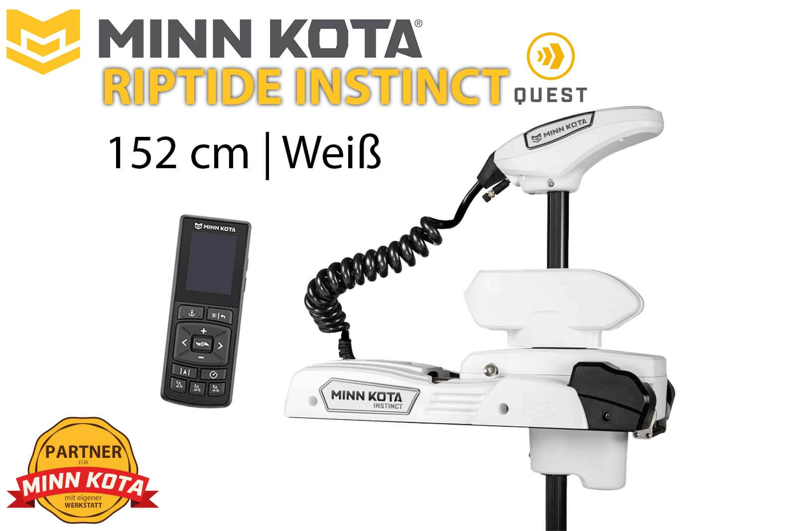 Minn Kota Riptide Instinct QUEST Elektro-Bootsmotor