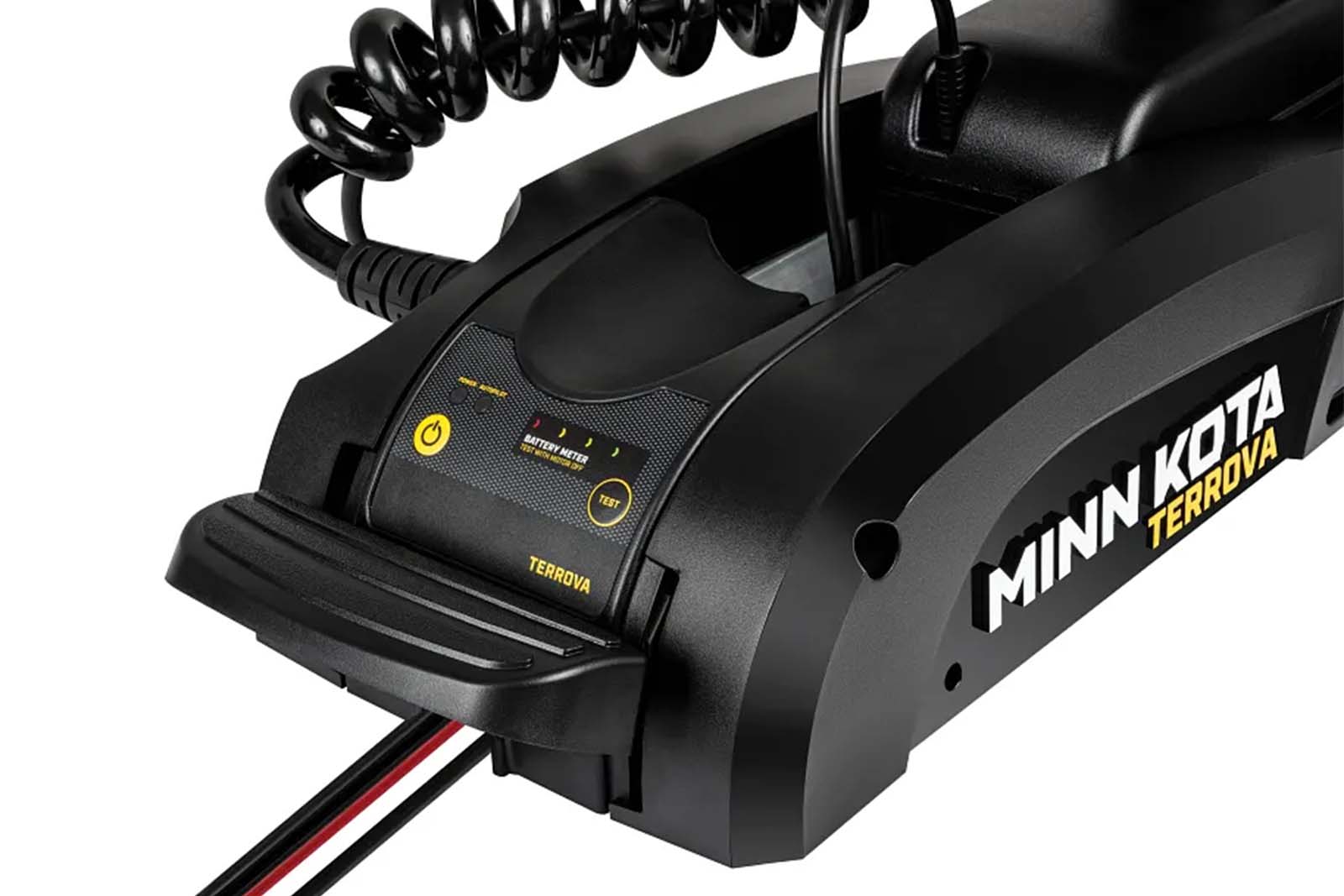 Minn Kota Terrova Elektro-Bootsmotor Batterieanzeige