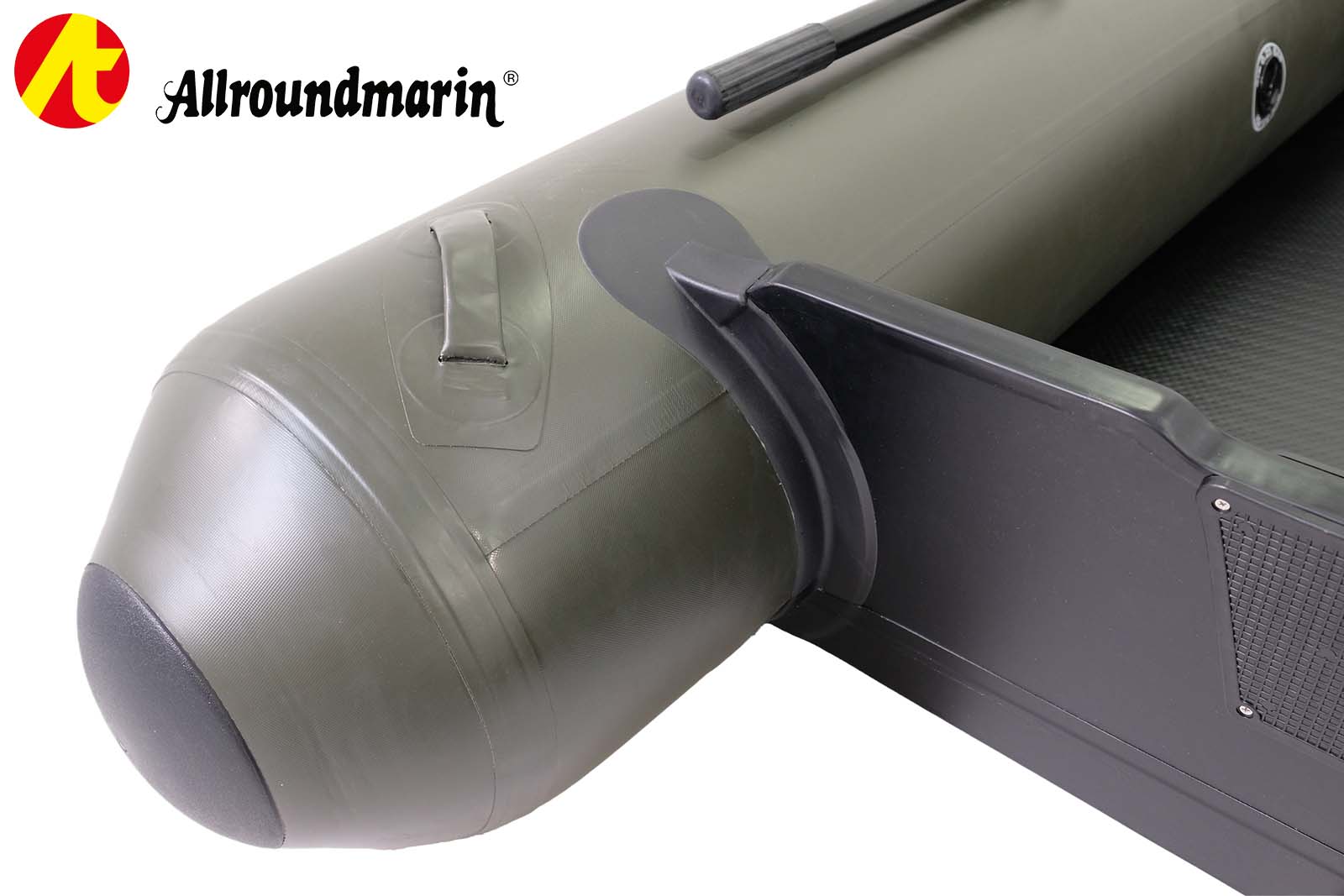 Allroundmarin Scout Schlauchboot 270 mit Luftboden Detailansicht Tragegriff