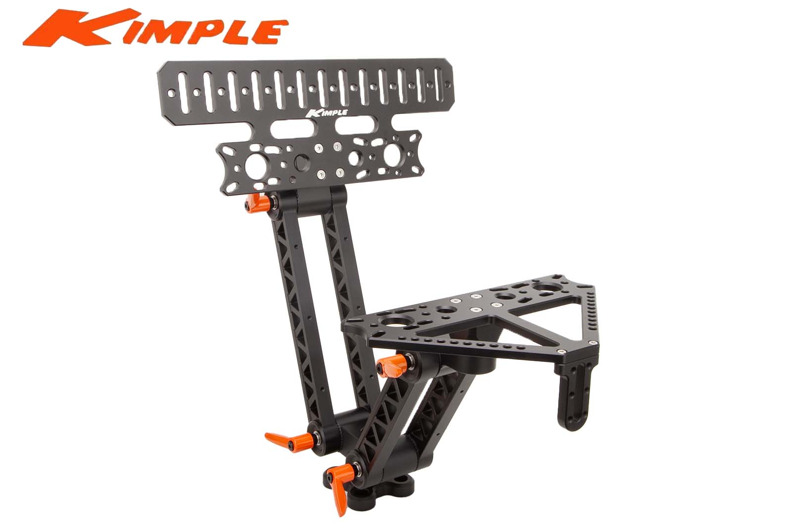 Kimple Premium Dual Fish Finder Mount – Gelenkhalter für zwei Echolote