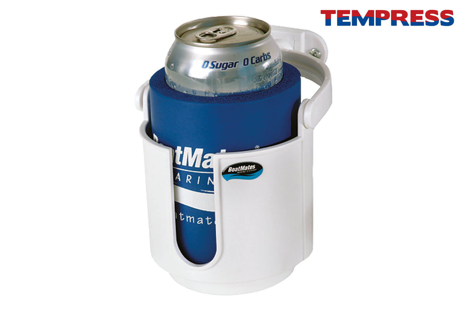 Tempress BoatMates Swivel Drink Holder in Weiß