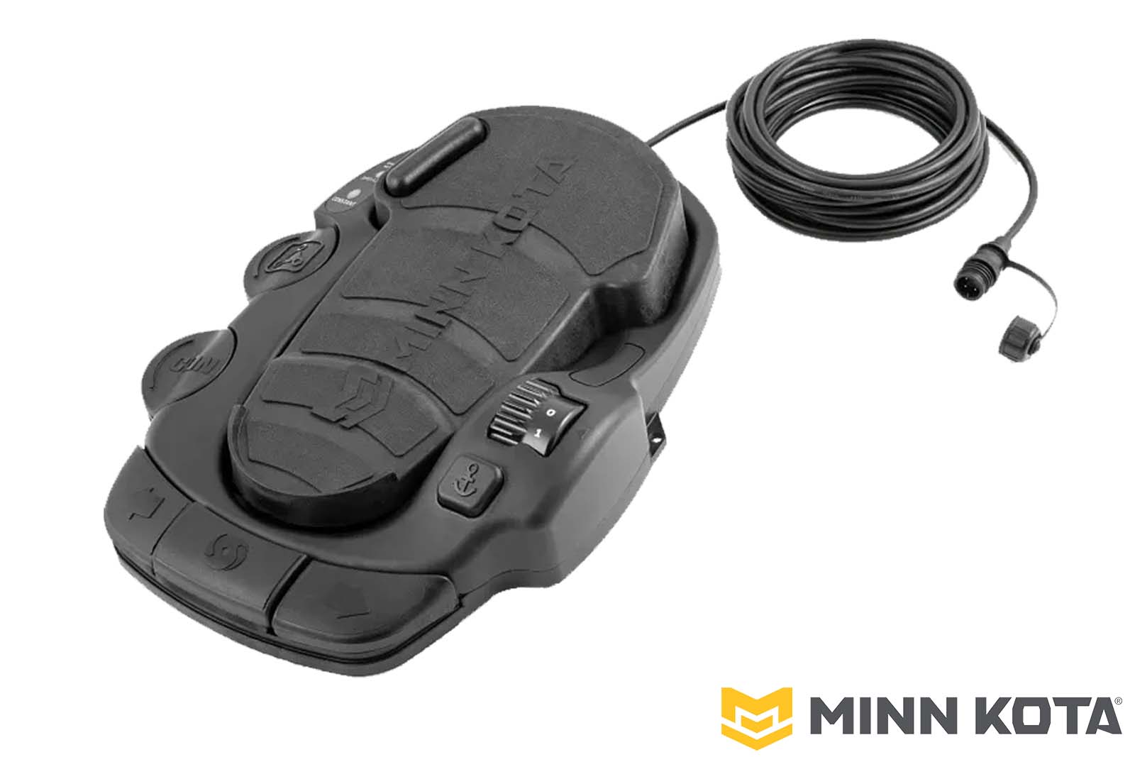 Minn Kota Fußpedal für QUEST mit Kabel für Terrova Quest/Terrova Riptide Quest, komplett