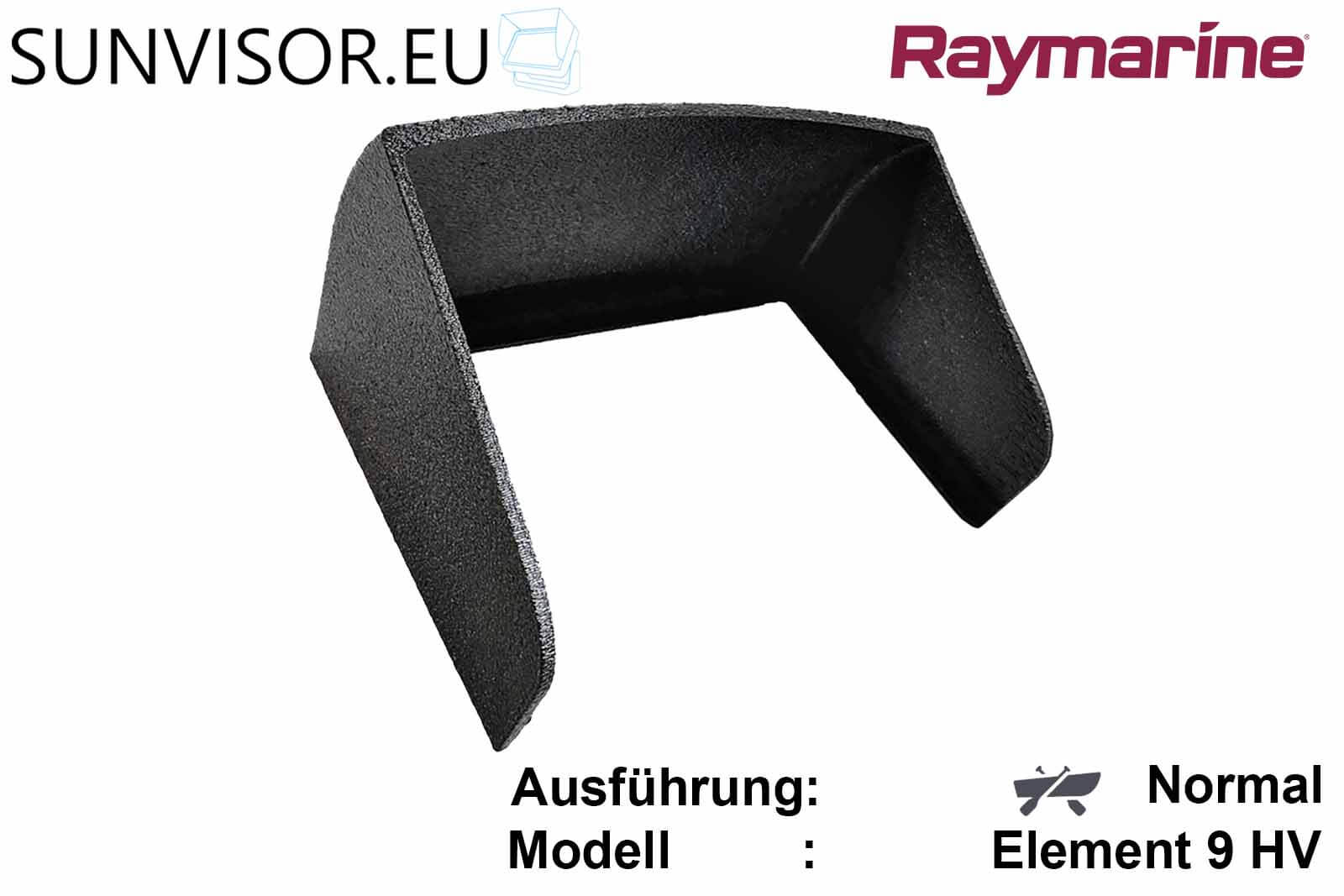 SUNVISOR Sonnenschutz für Raymarine Echoloten