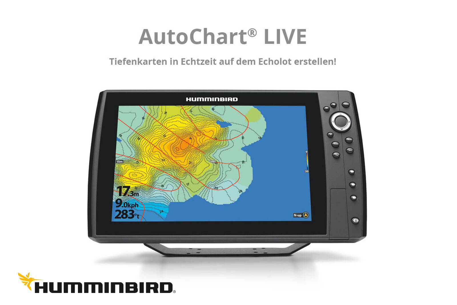 Humminbird AutoChart Pro PC Software, Live