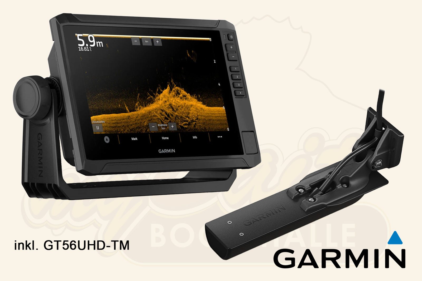 Garmin Echomap UHD2 92sv Geber