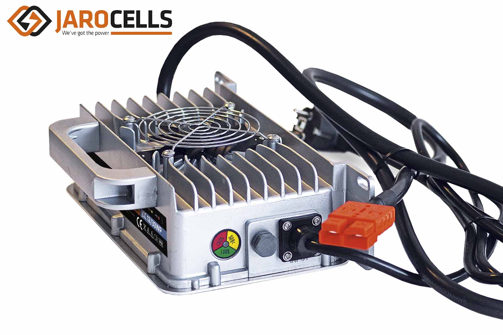 Jarocells LiFePO4 Lithium-Ladegerät, Aluminium, wasserdicht IP65, JCC 12-30