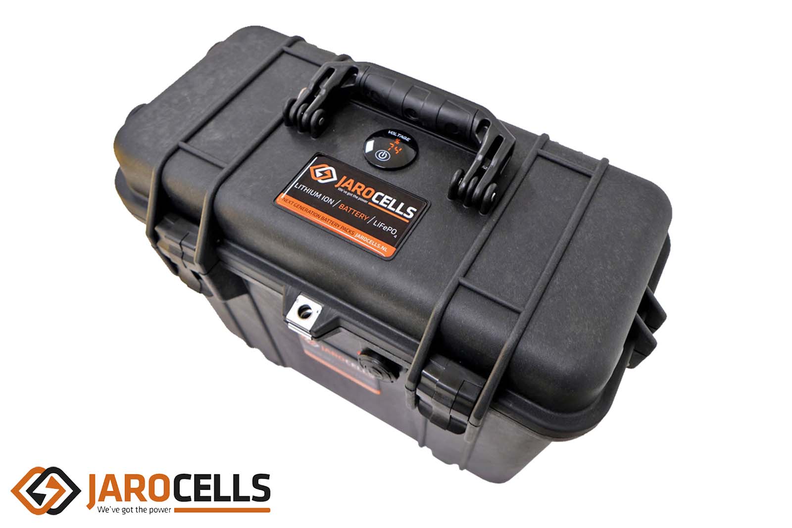 Jarocells BTP-150.12 Lithium Ionen Batterie Draufsicht