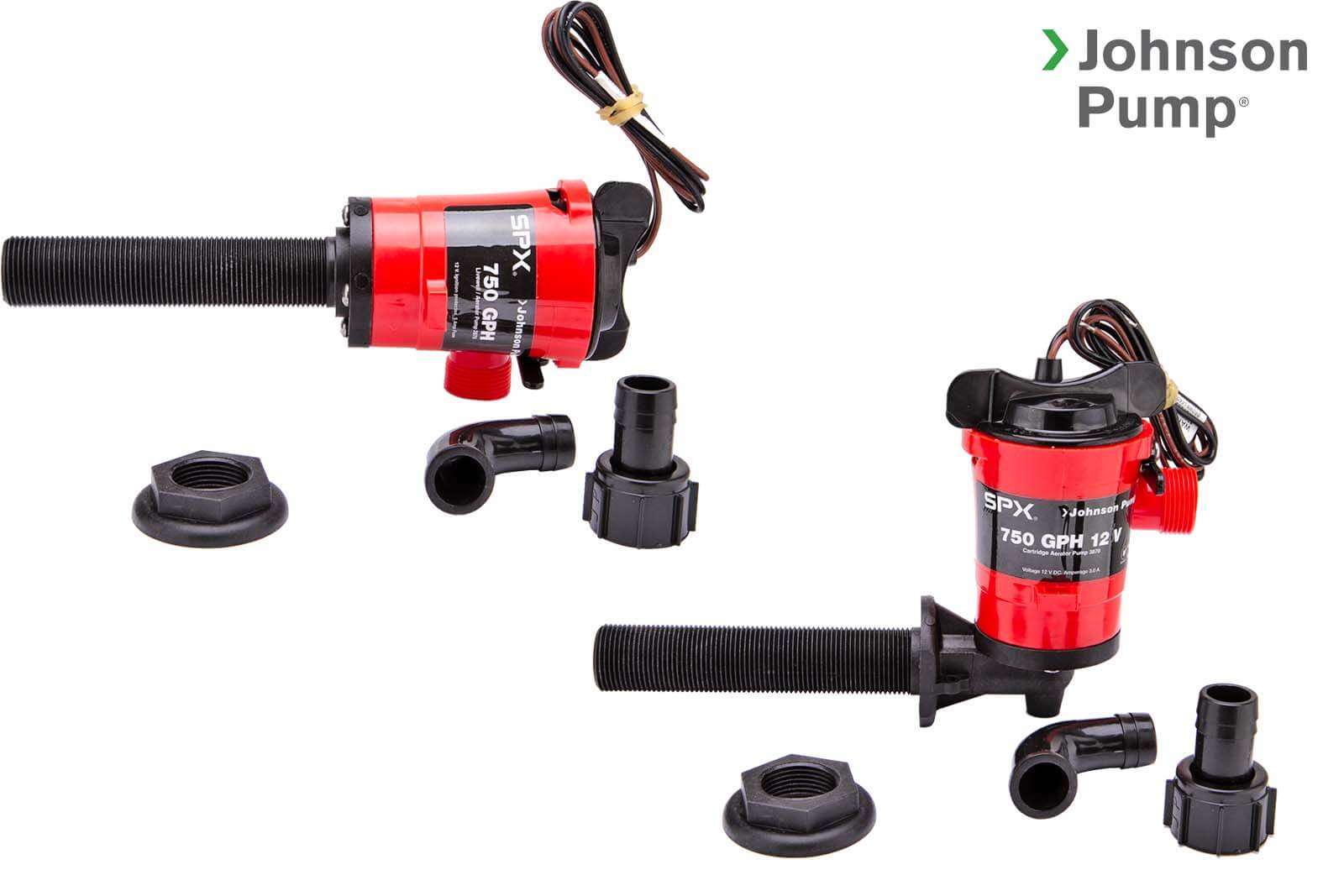Johnson Livewell Pumpe 750 12V