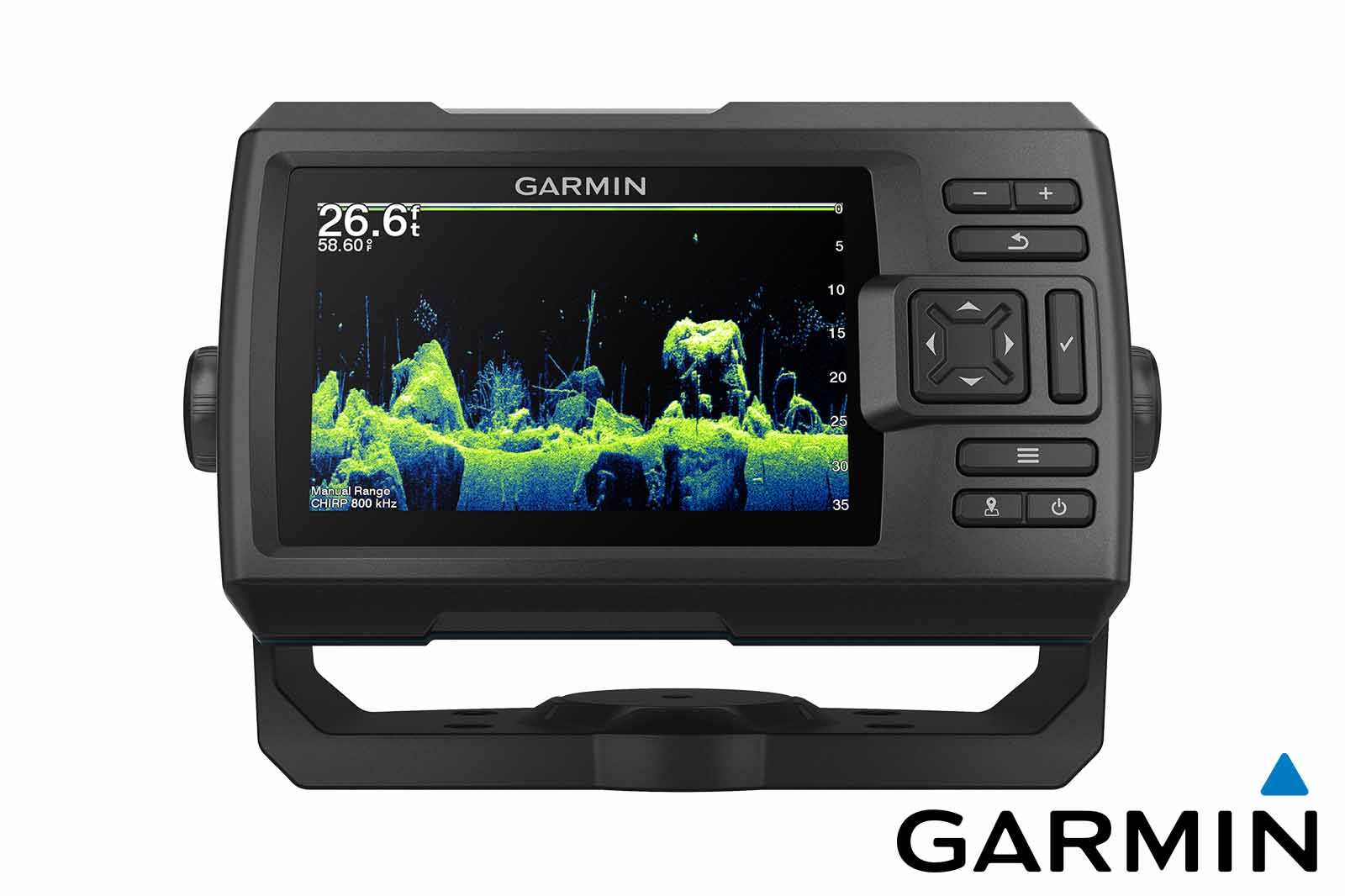 Garmin STRIKER Vivid 5cv Echolot ClearVü Ansicht vorn