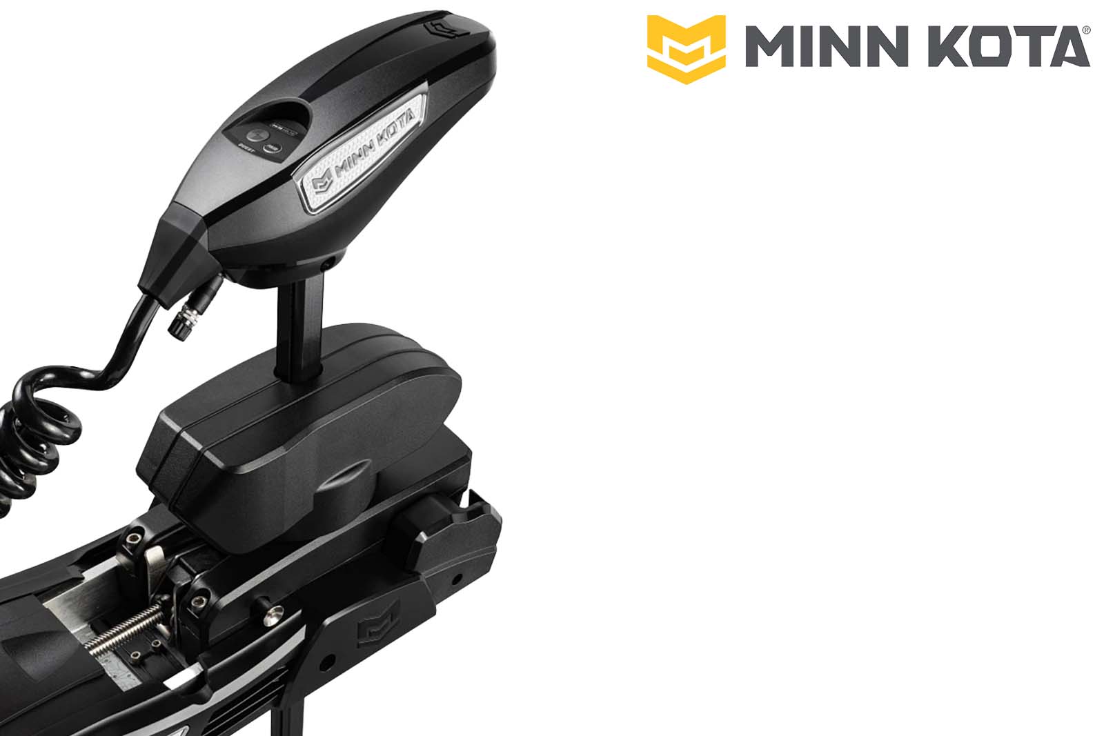 Minn Kota Riptide Instinct QUEST Elektro-Bootsmotor Steuerkopf schwarz