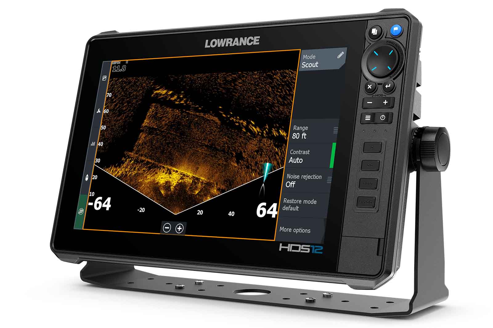 Lowrance-HDS-Pro-12-Scout-Seitlich-L