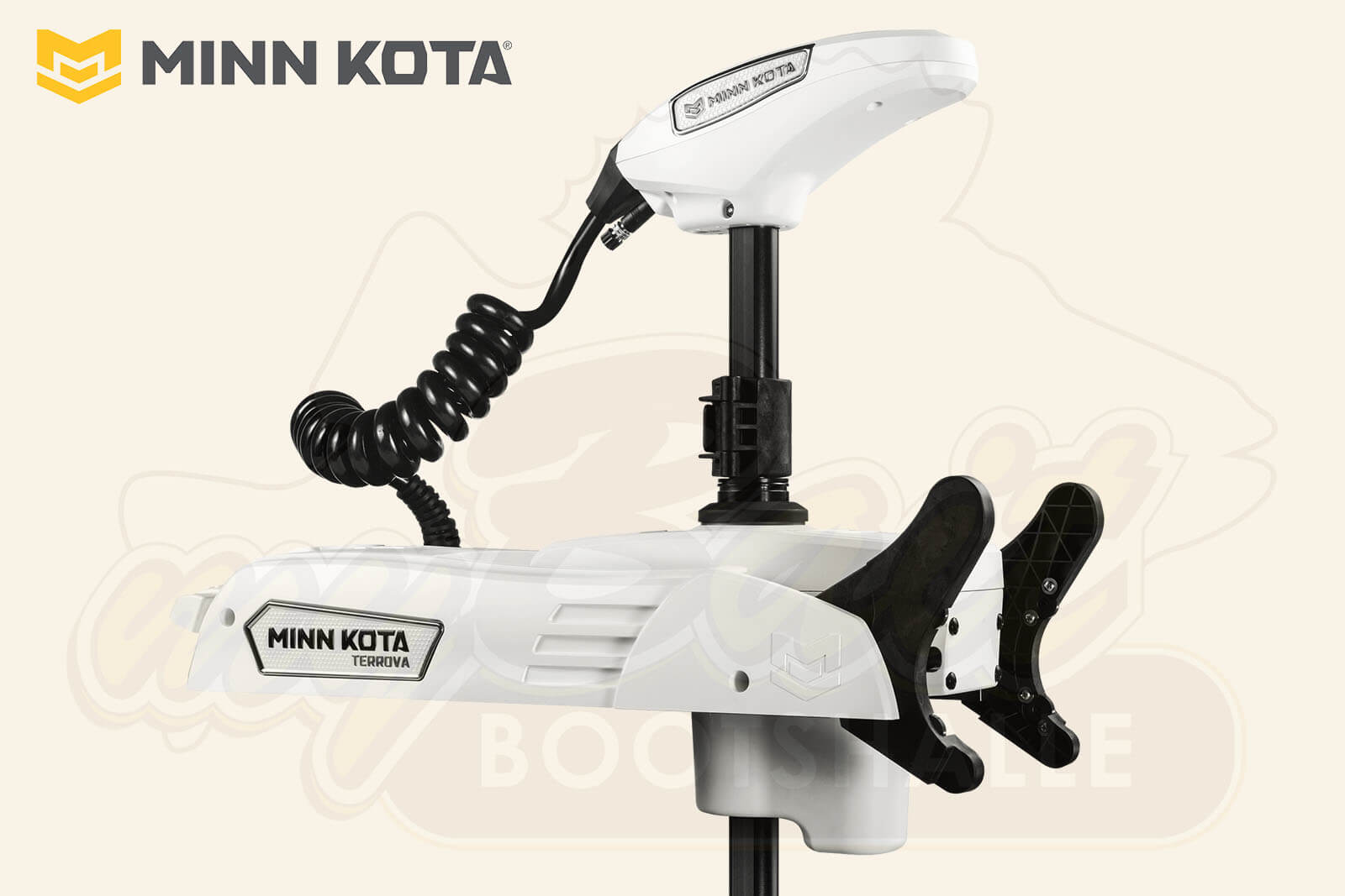 Minn Kota Riptide Terrova QUEST Mittelteil,Kopf, weiß