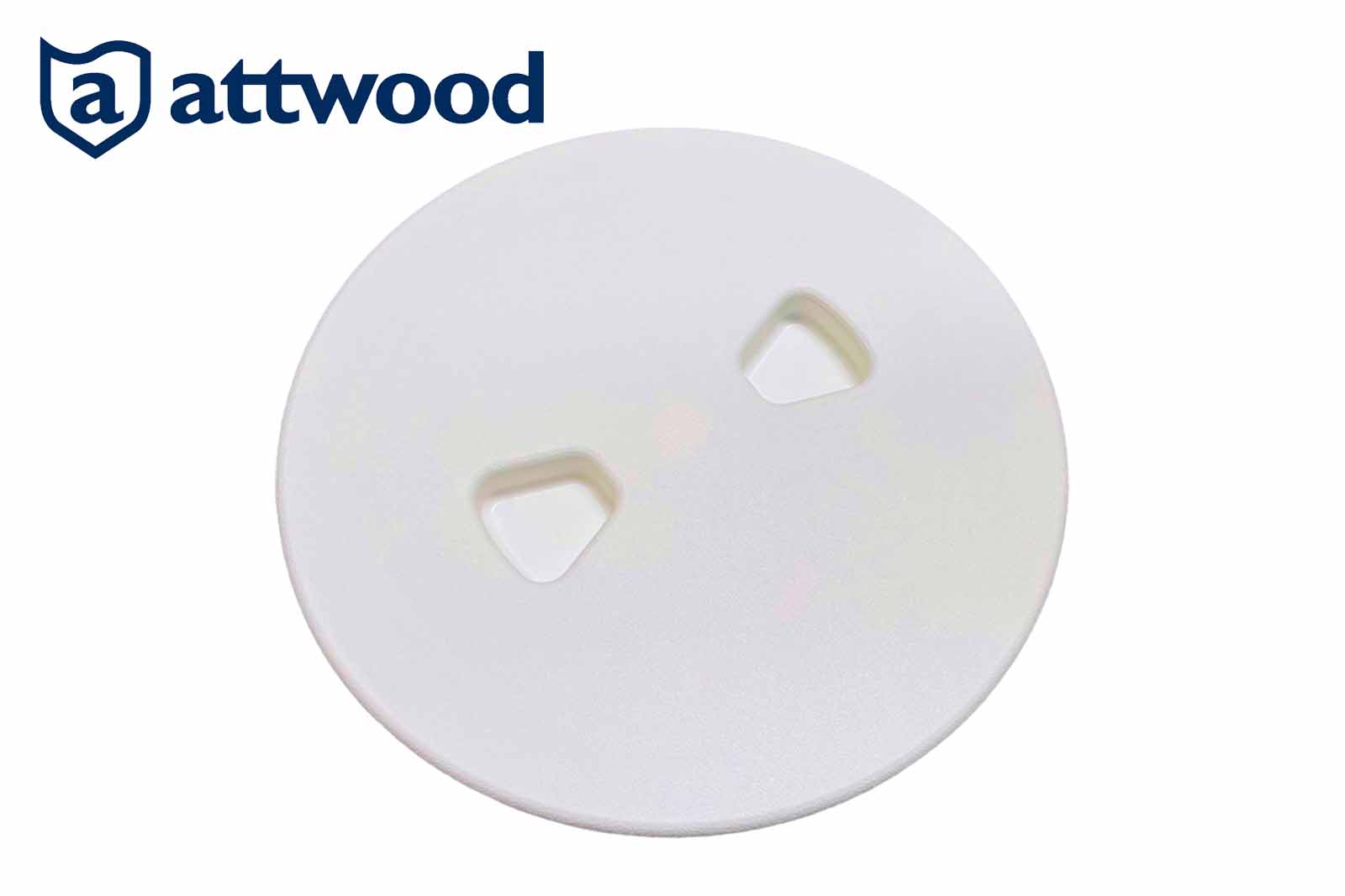 Attwood Revisionsklappe in Weiß mit einem Durchmesser von 8 Zoll (20,32 cm) - deckel