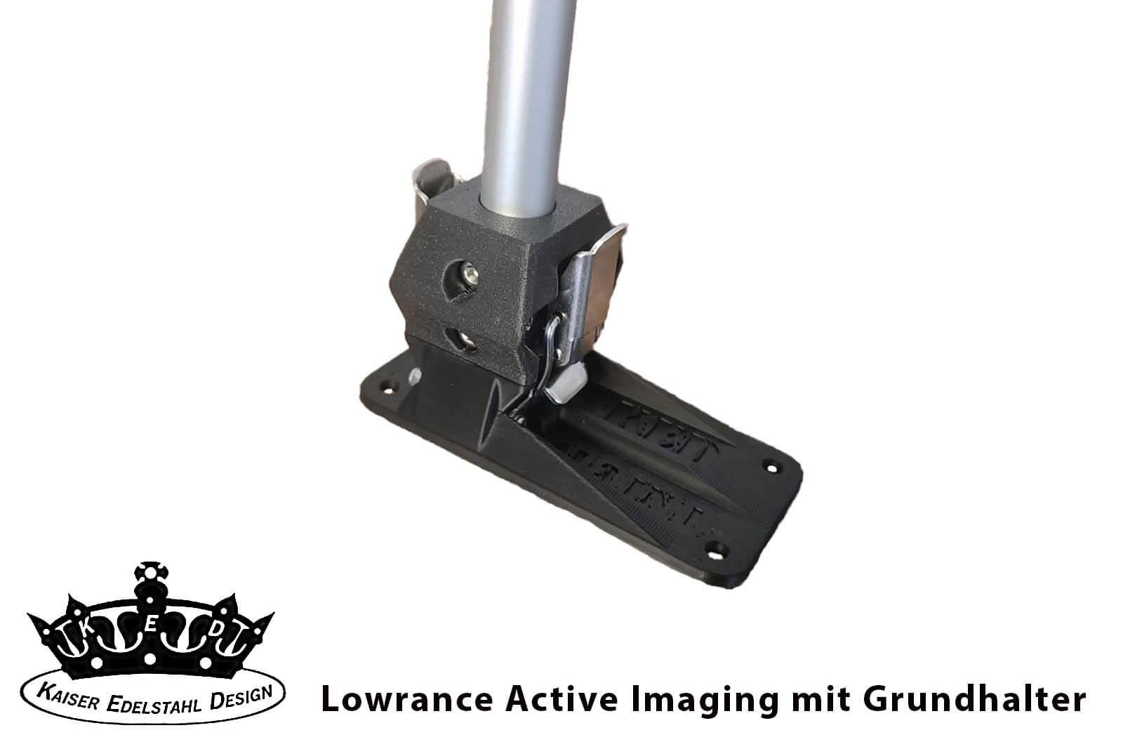 KED Quick Change Geberkonsole Leichtgewicht für Lowrance Active Imaging mit Grundhalter