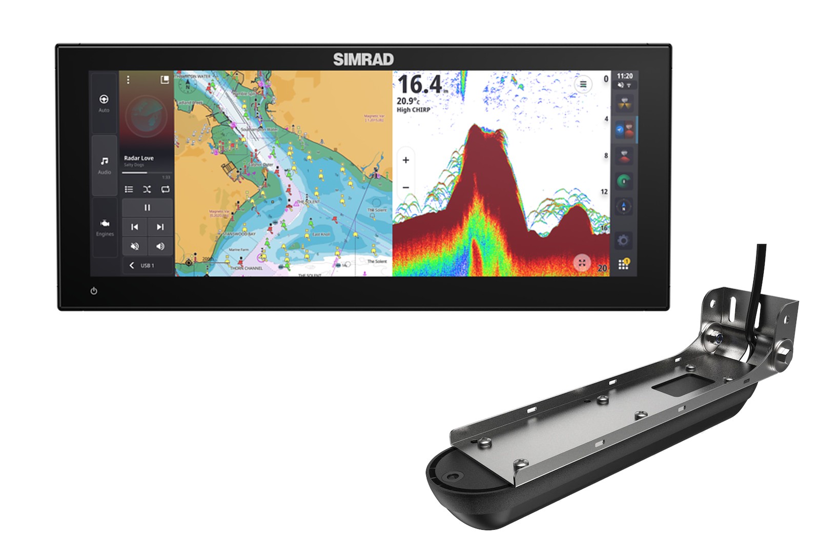 Simrad NSX 3015UW Echolot & Kartenplotter