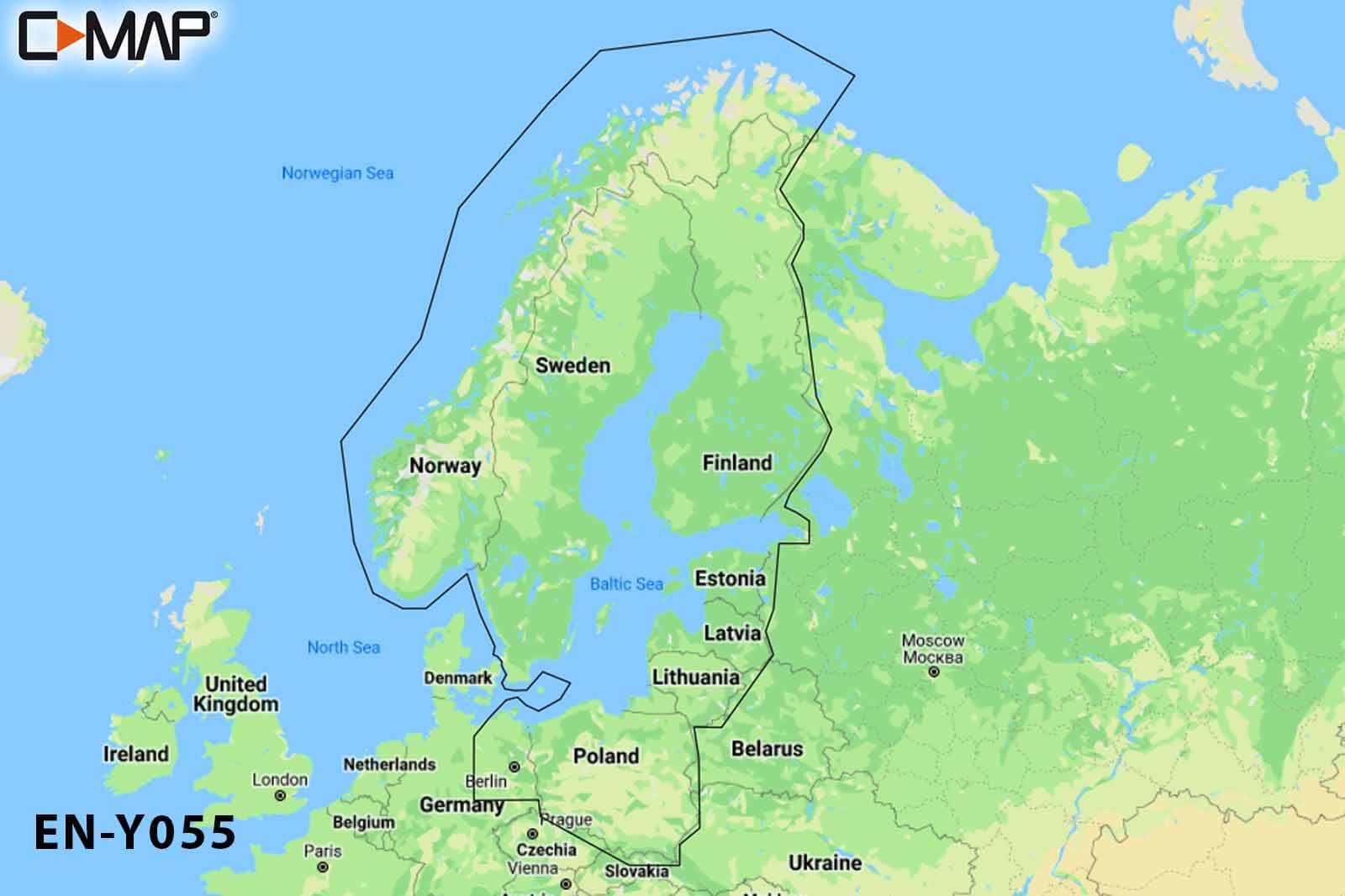 C-MAP DISCOVER Baltic Sea