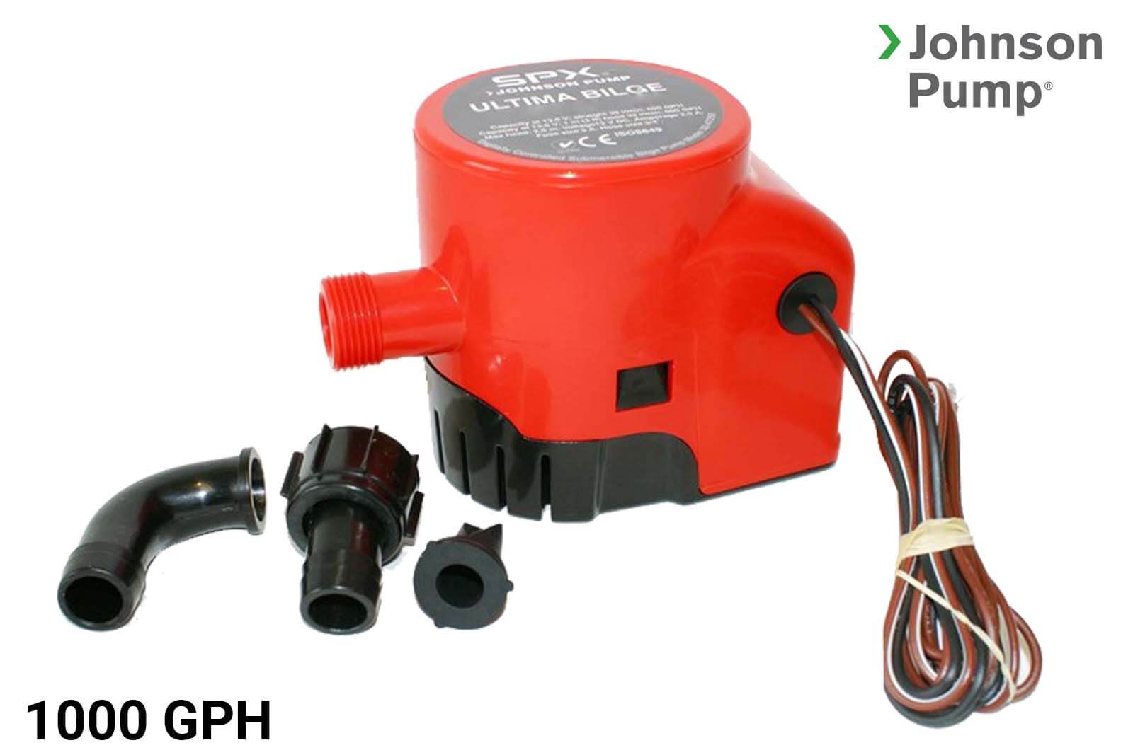 Johnson Pump Ultima Bilge – Lenzpumpe & Bilgepumpe mit Automatikschalter