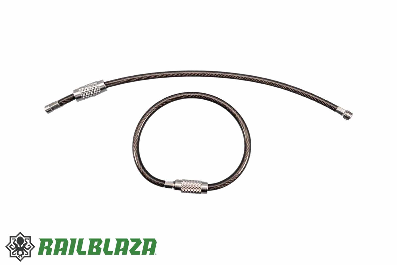 Railblaza Loopty Loops in Schwarz, 6 Zoll, offen und geschlossen