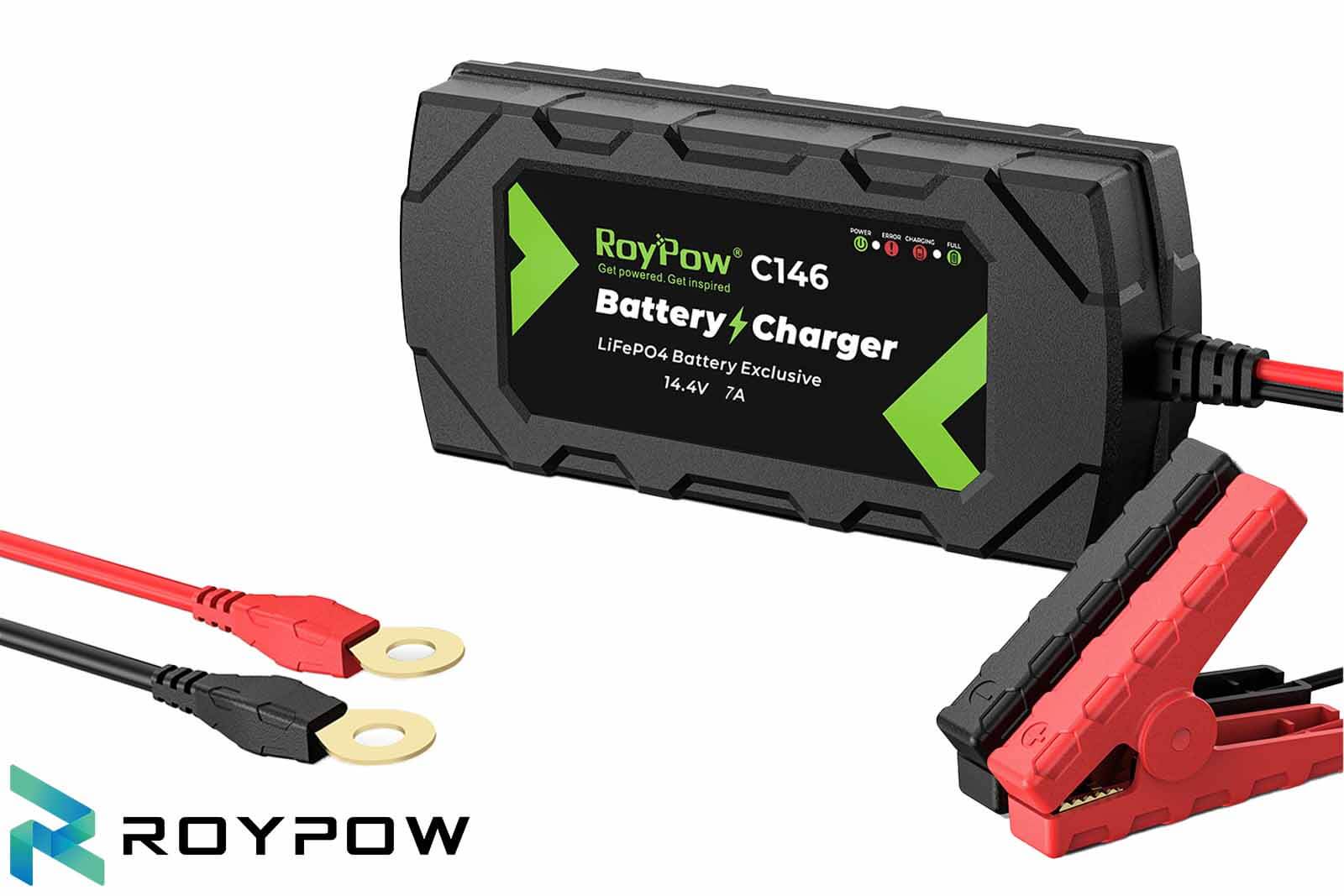 RoyPow IP66 Ladegerät 12 V 7 A