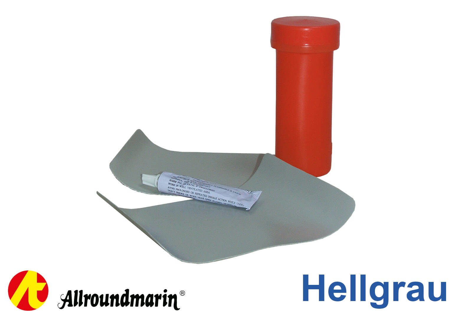 Allroundmarin Reparaturset für Schlauchboot in Hellgrau