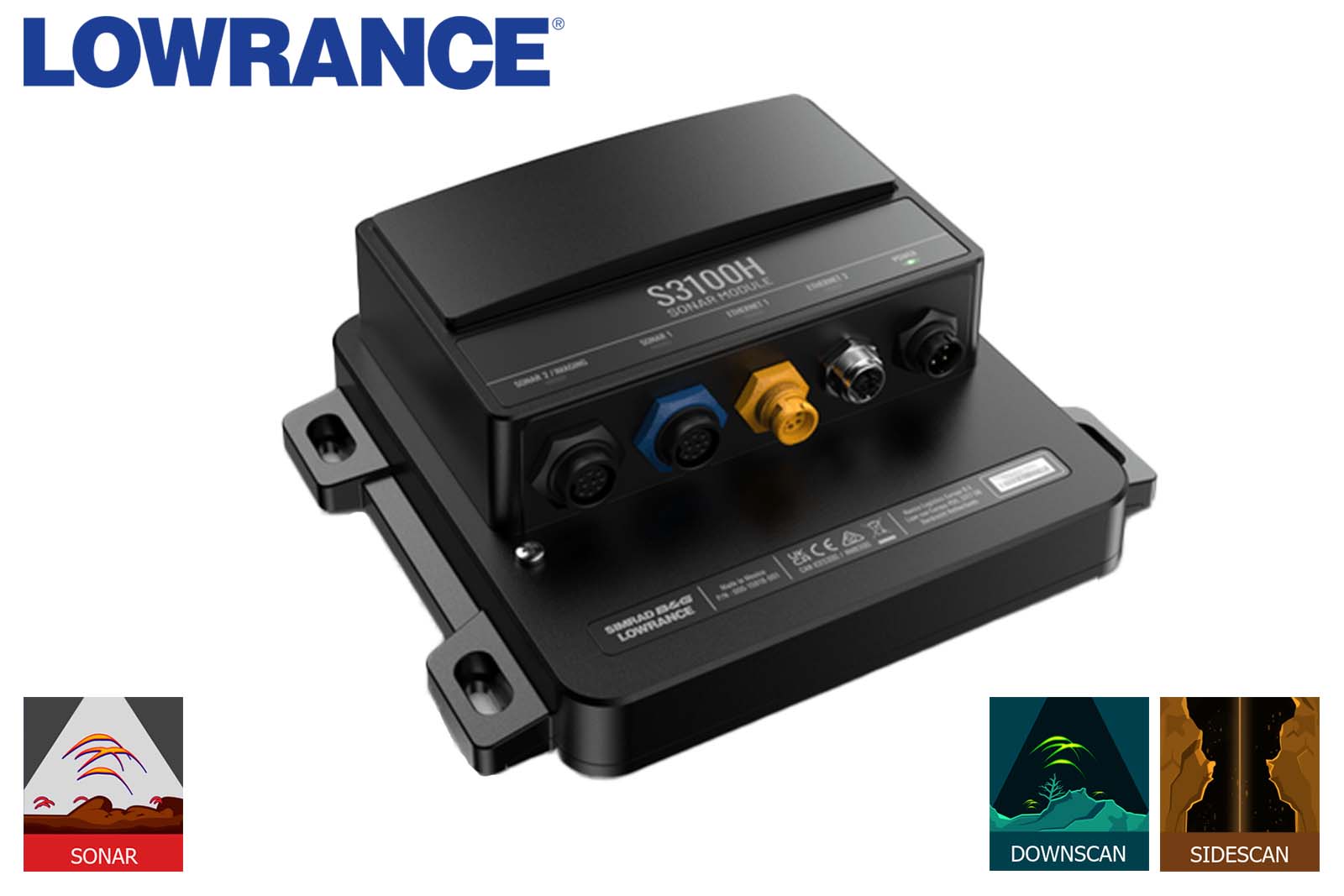 Lowrance S3100H Sonarmodul