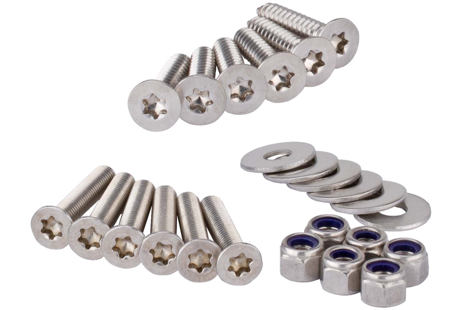 Edelstahl-Schrauben Set für Bases