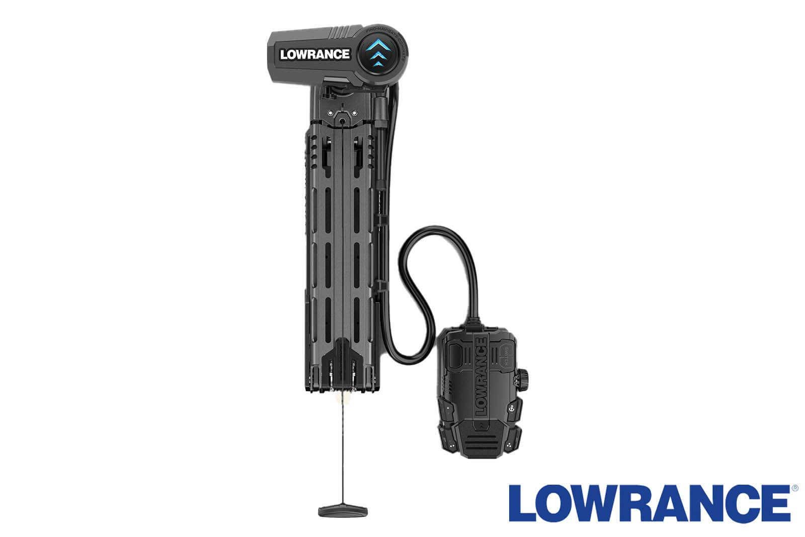 Lowrance GHOST X Elektromotor Draufsicht
