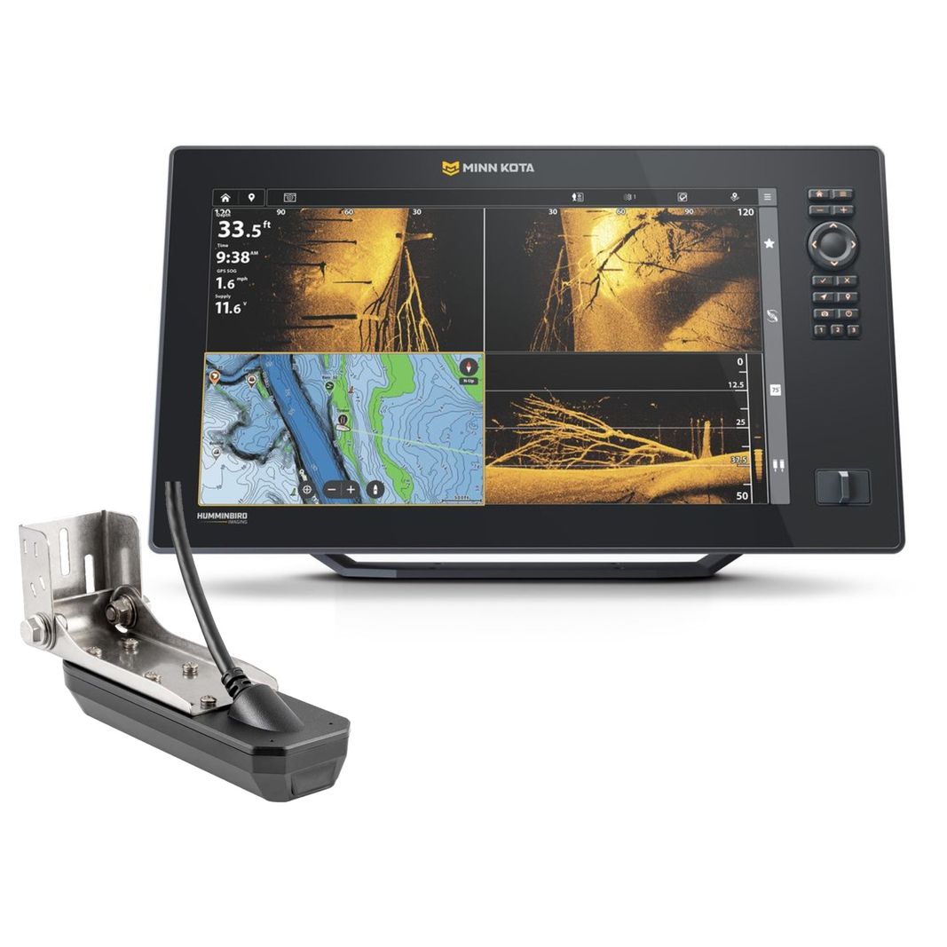 Minn Kota X16 Echolot mit Geber XM 14 HW CMSI T