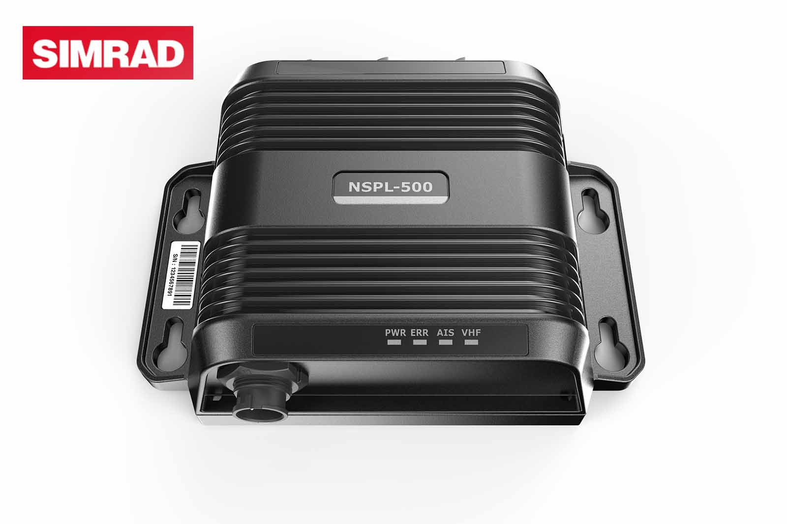Simrad NSPL-500 VHF und AIS Antennensplitter Ansicht schräg von oben