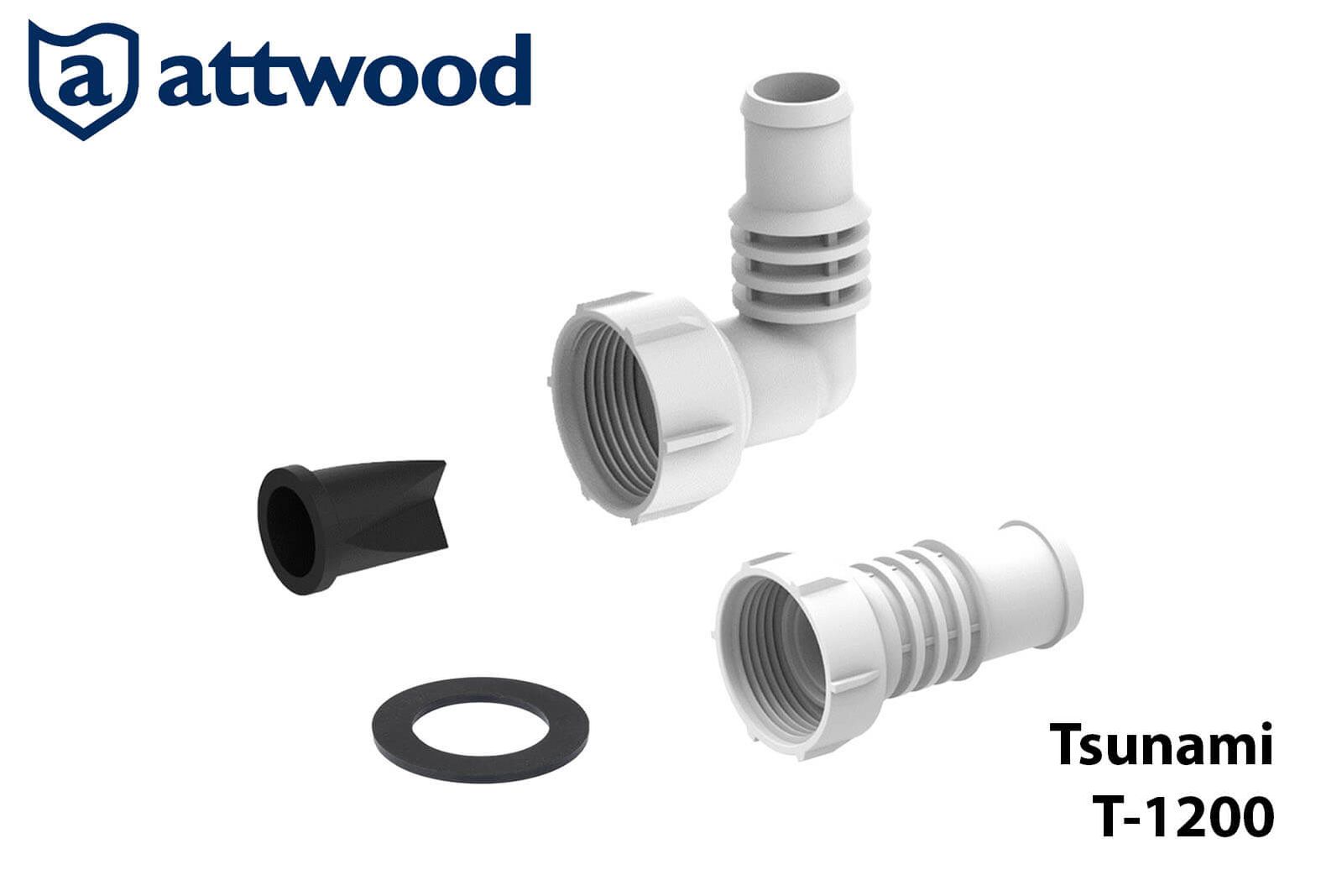 Attwood Schlauchanschlüsse für Sahara Mk2 | Tsunami Mk2