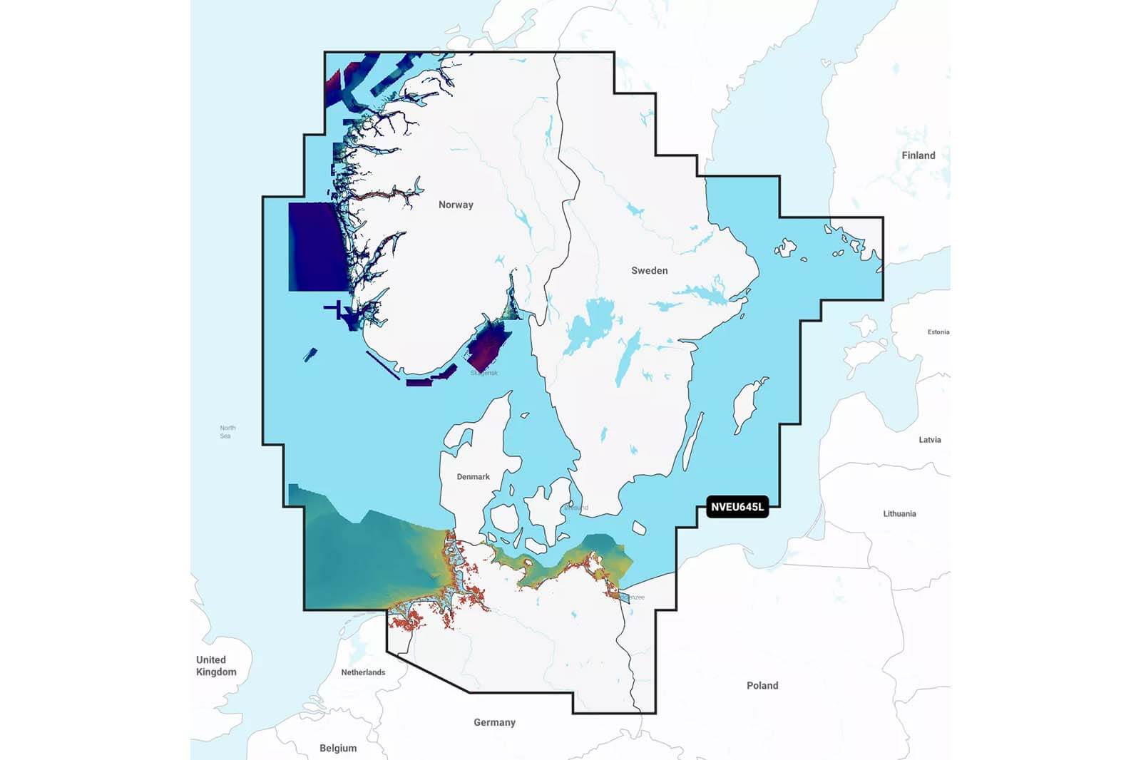 Garmin Navionics Vision Plus Seekarte
