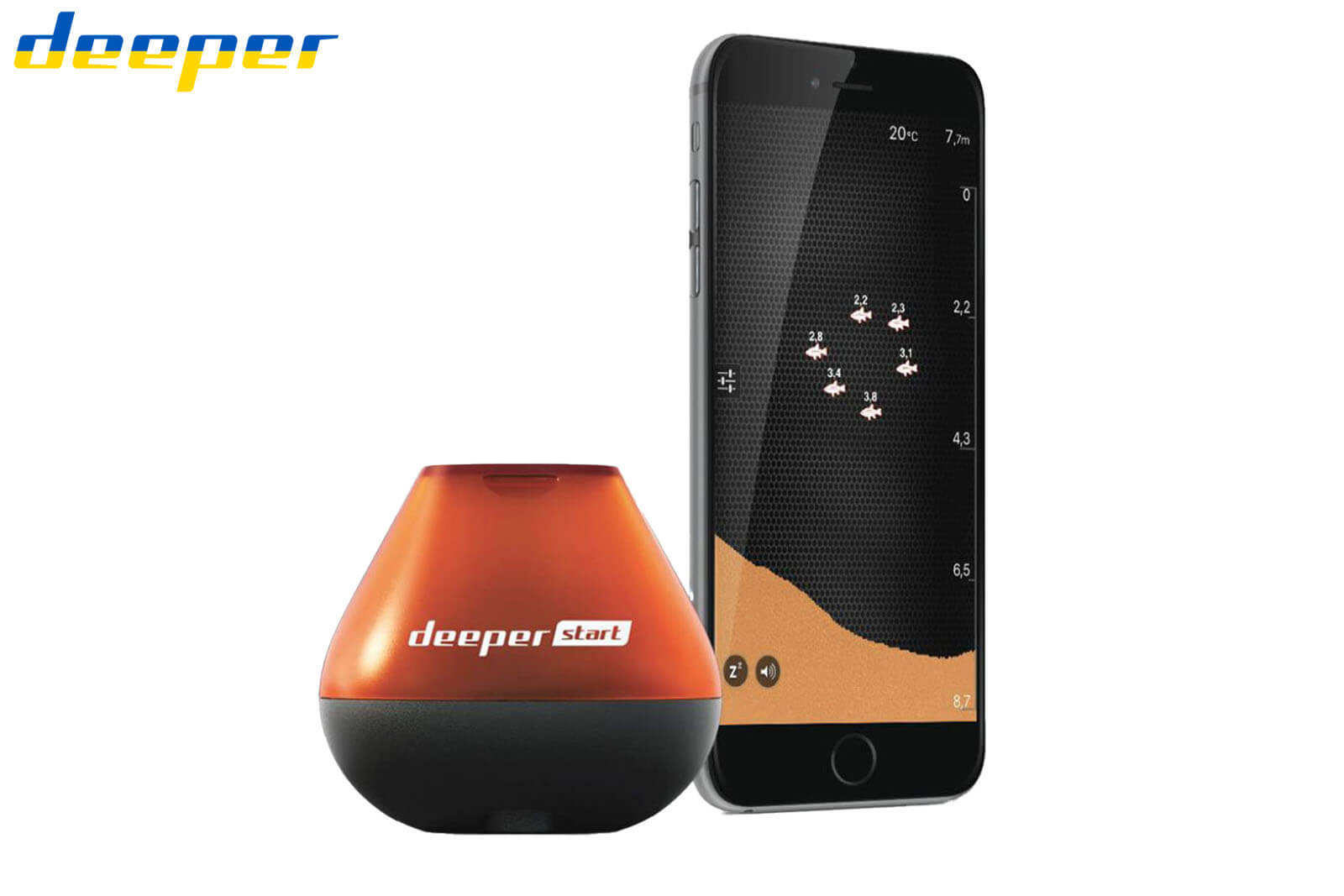 Deeper Start Wireless Fischfinder mit App